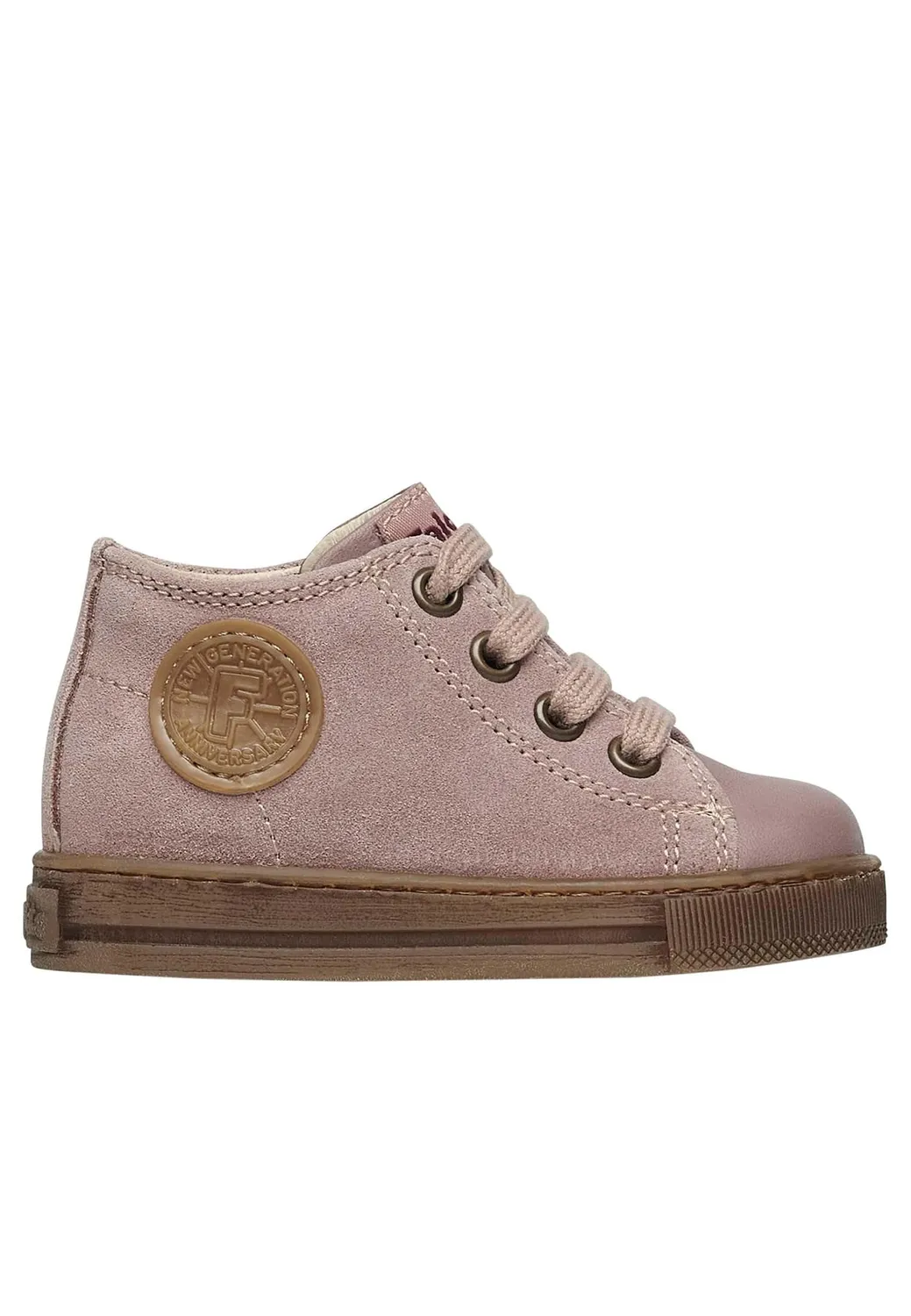 Falcotto Magic baskets fille cuir rose