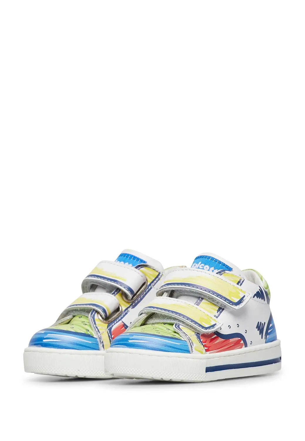 Falcotto FLAURRY VL baskets en cuir Blanc