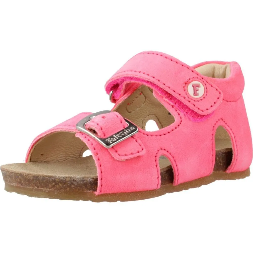 Falcotto sandales bébé cuir boucle scratch