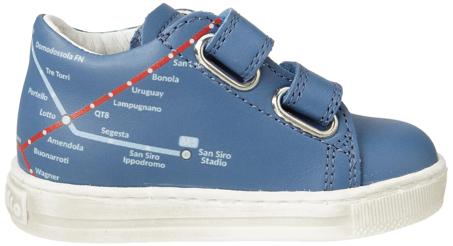 Falcotto Lumoon VL baskets velcro talon renforcé