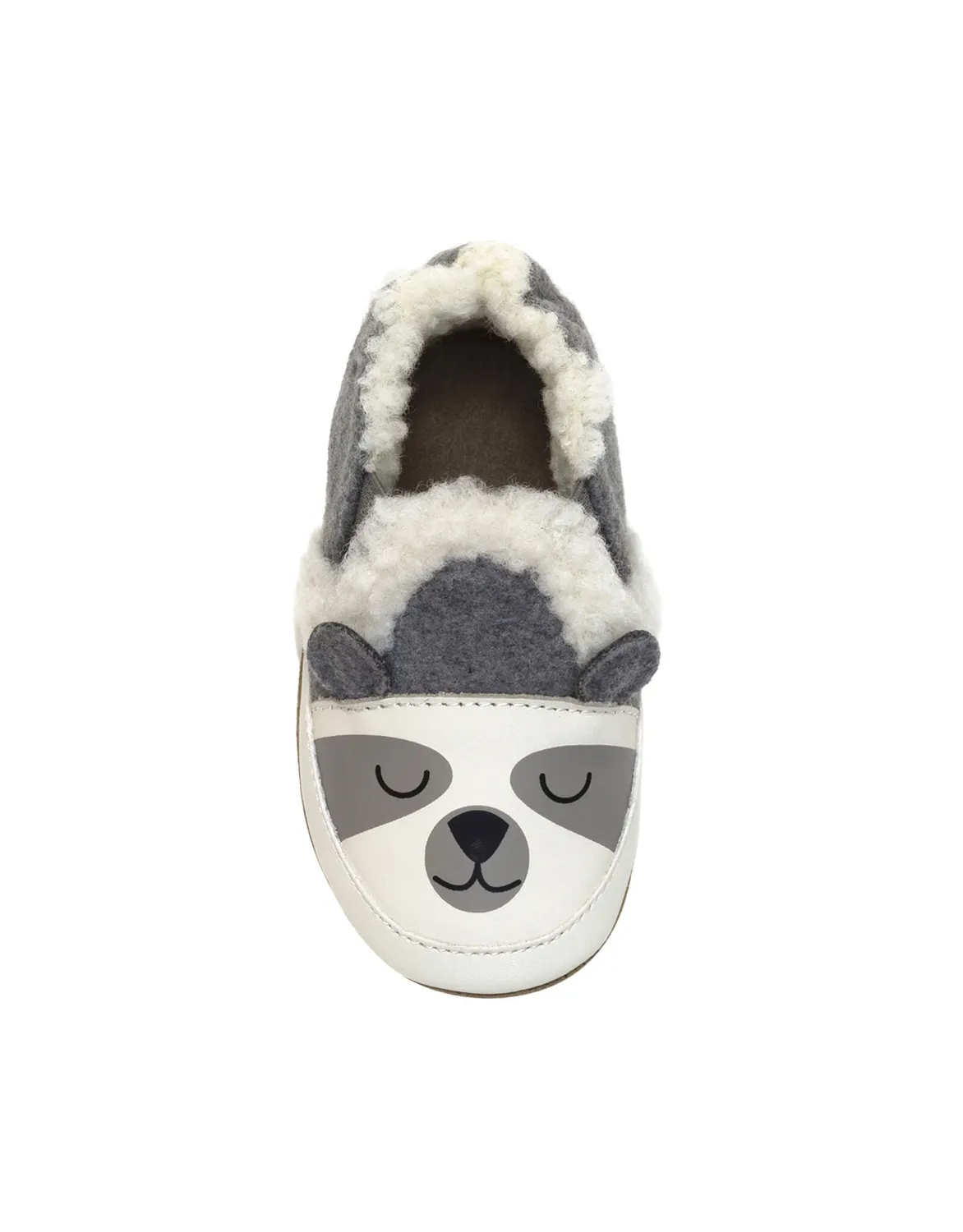 Robeez Soft Soles Sweet Panda chaussons panda gris