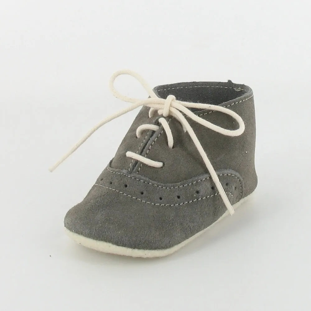 Le Petit Fils du Cordonnier Diese chausson bébé semi-montant cuir