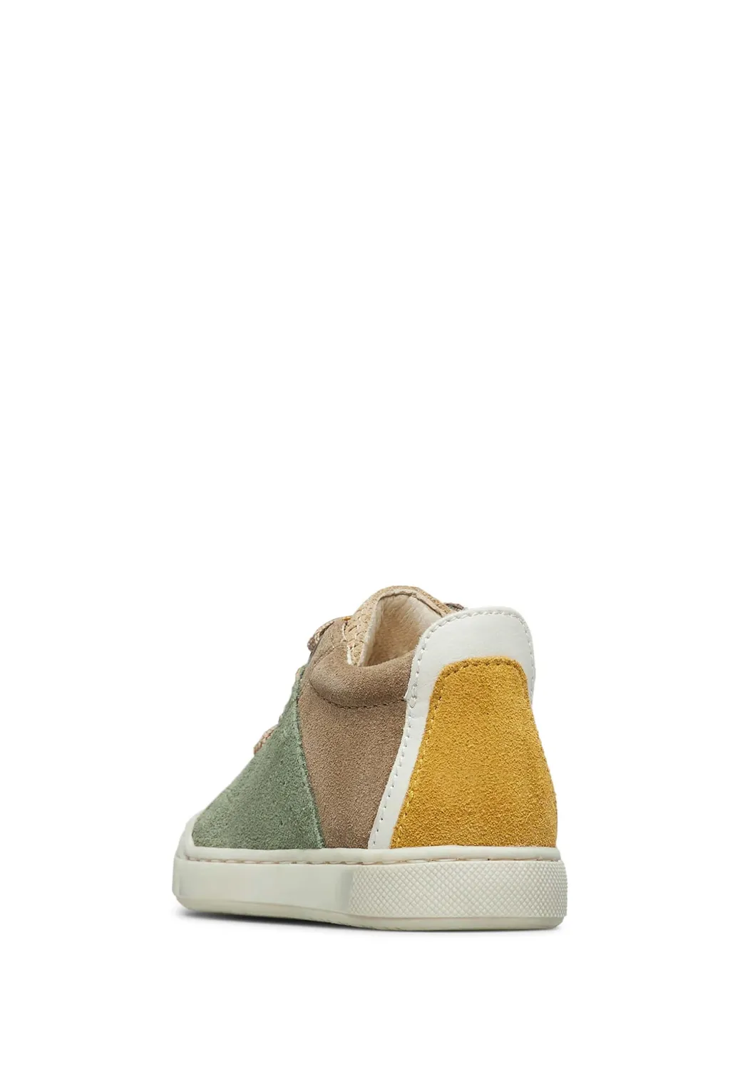 Falcotto Fabron Zip baskets daim garçon bicolore