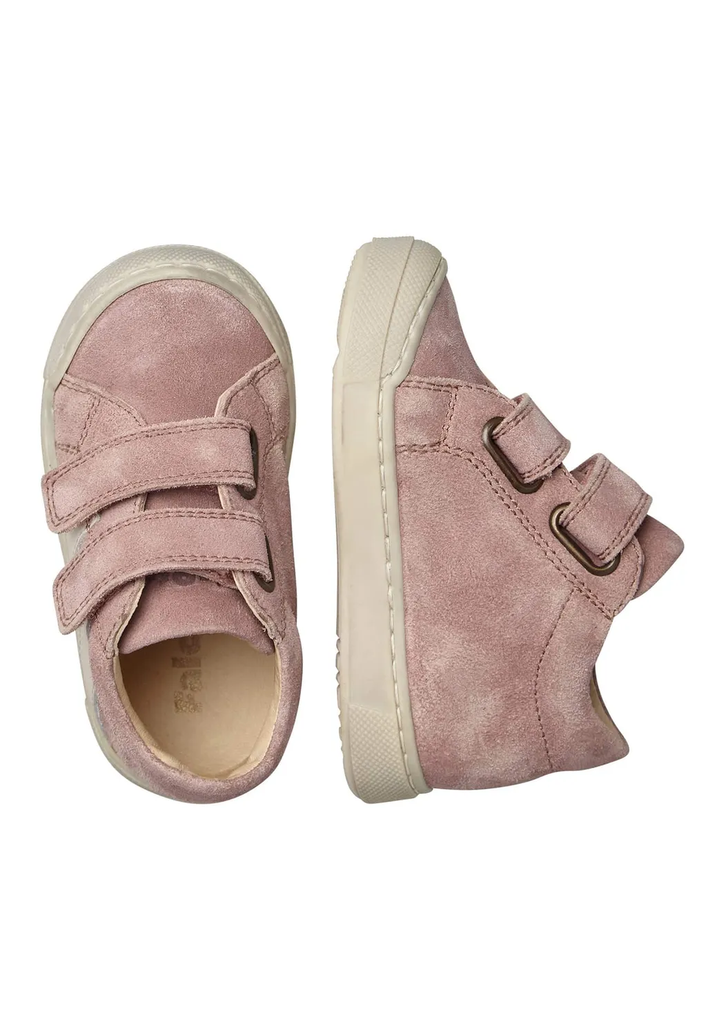 Falcotto Gazer VL baskets fille daim pompon rose