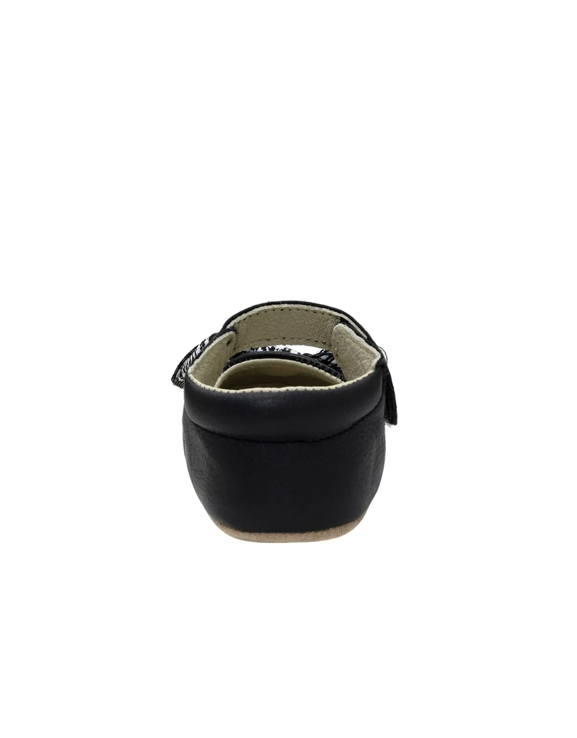 Robeez First Kicks Raelynn chaussures bébé noires cuir