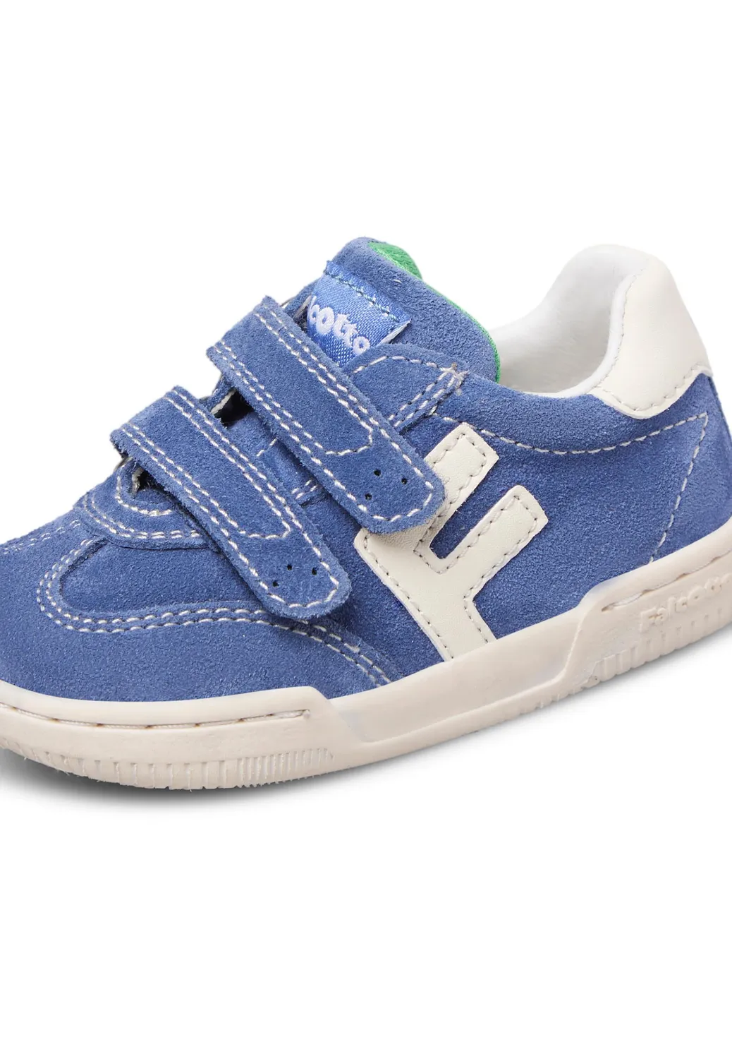 Falcotto baskets cuir suède premiers pas