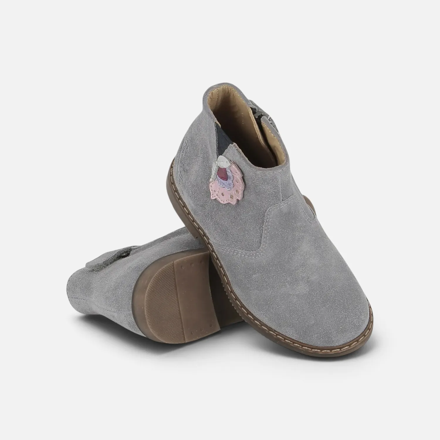 10is City Peony bottines cuir zip
