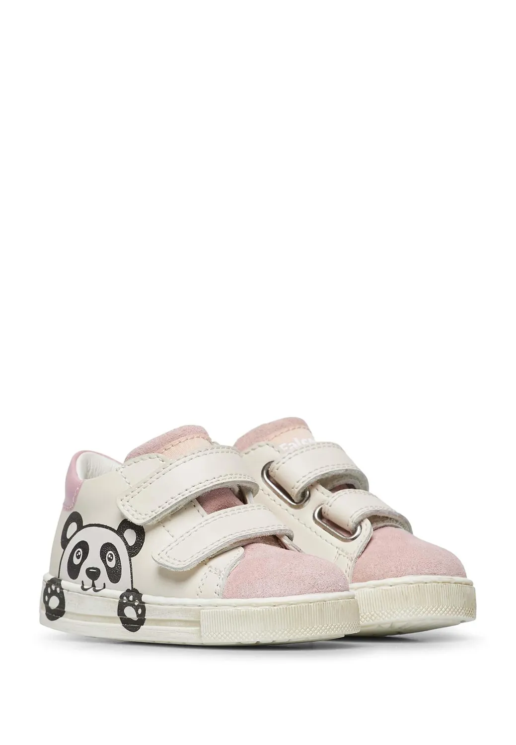 Falcotto Pedee VL baskets bébé scratch cuir souple