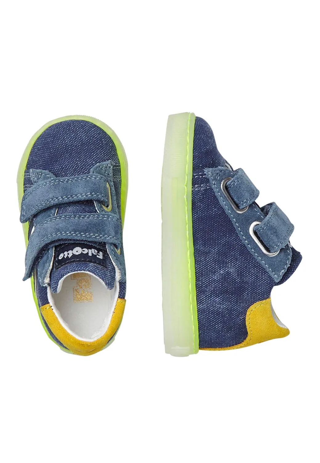 Falcotto New Leryn VL Sneakers tissu gris respirantes
