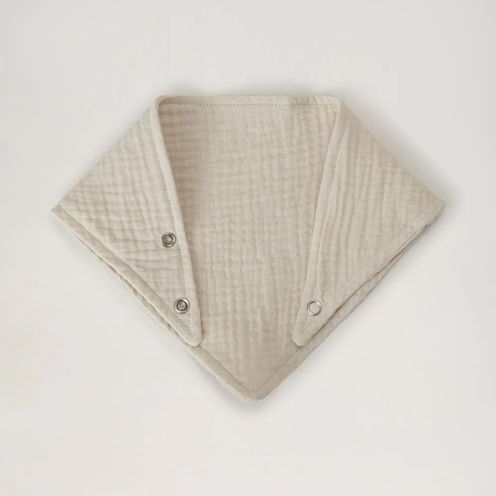 BabyMocs Muslin Drool Bib bavoir museline coton bio
