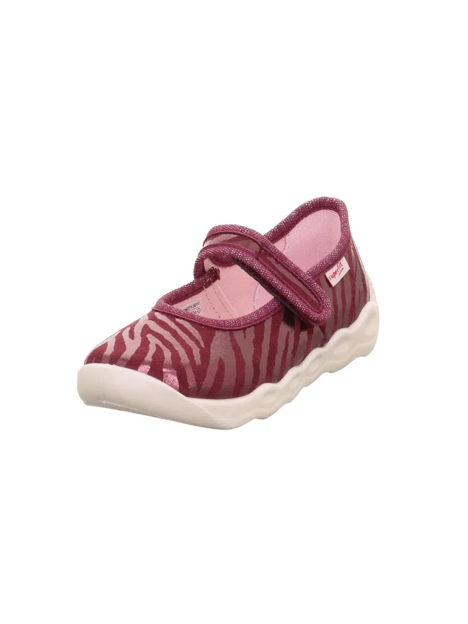 Superfit Bubble 1-006271 chaussons fille rouge souple