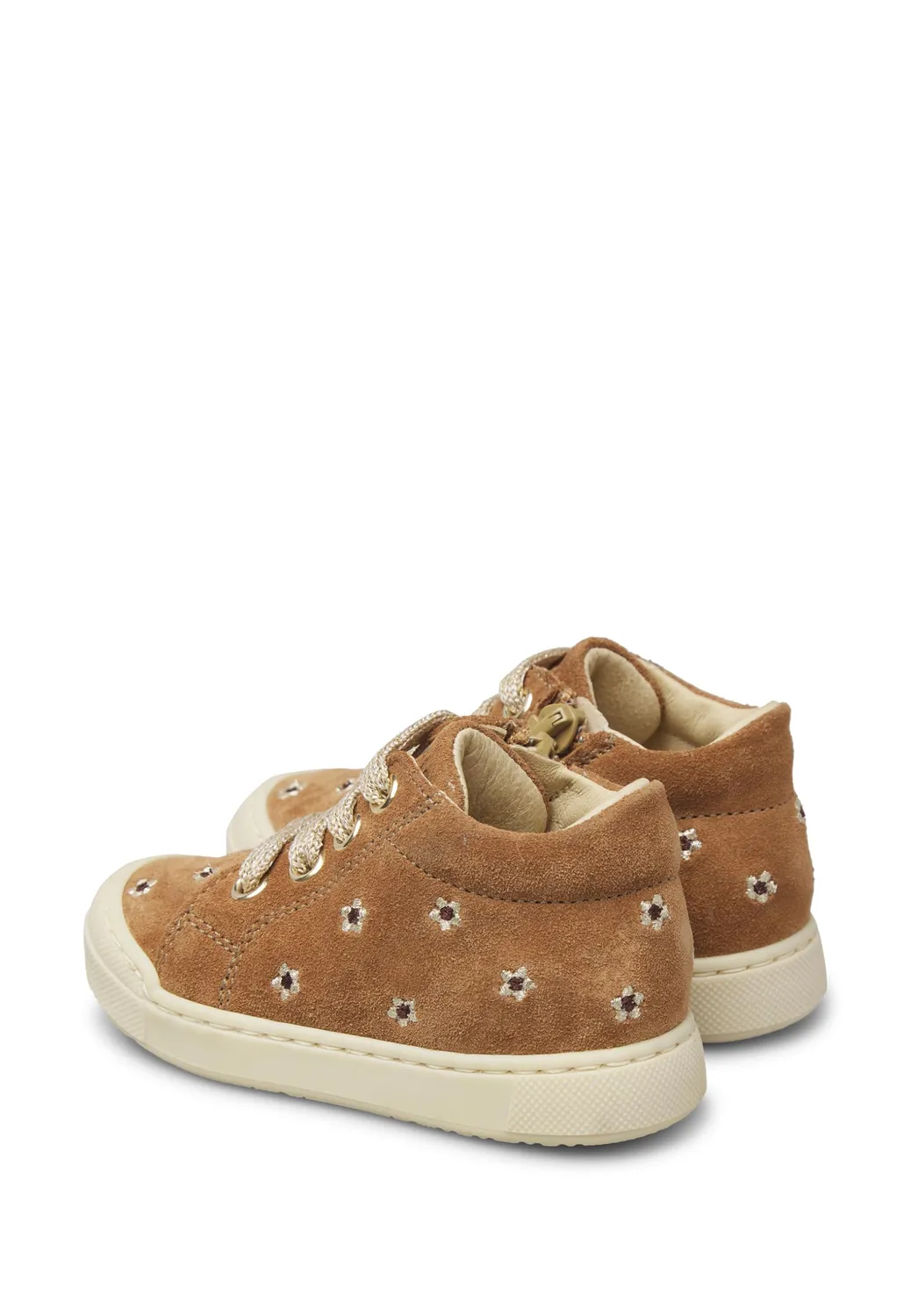 Falcotto Baskets Suède Enfant Lacets Zip