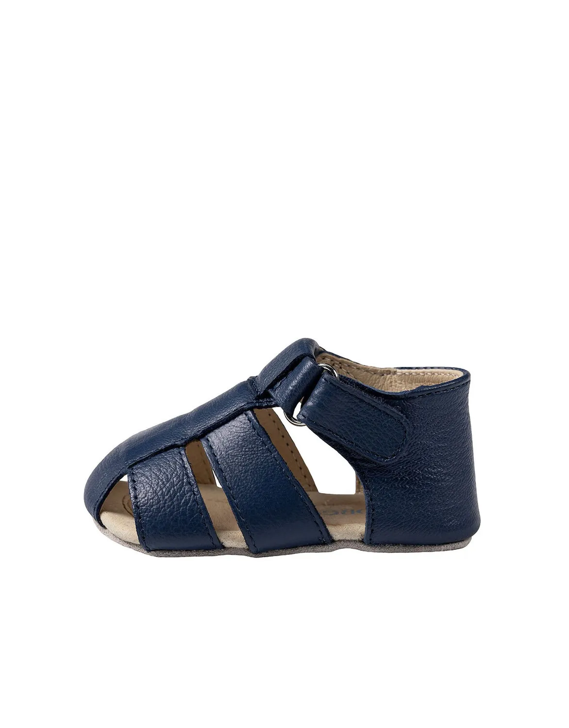 Robeez First Kicks Matthew sandales bébé marine cuir souple
