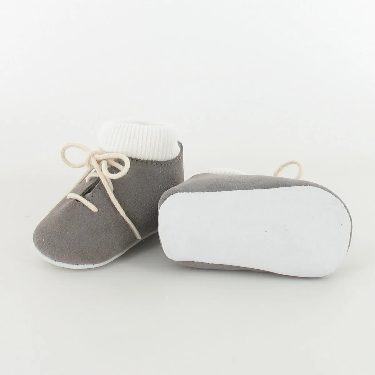 Le Petit Fils du Cordonnier Diagana chausson bébé chaussette cuir