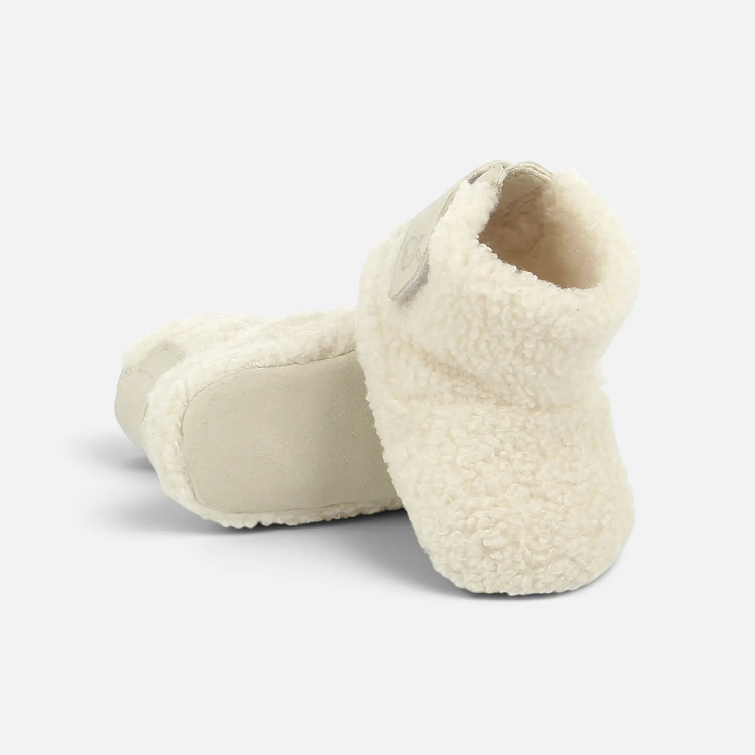 10is Gift Doudou chaussons bébé bouclette