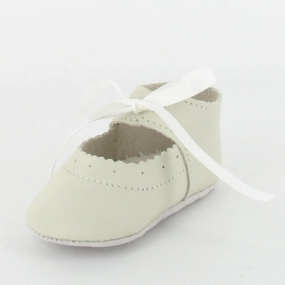 Le Petit Fils du Cordonnier Clémence chausson bébé ballerine cuir