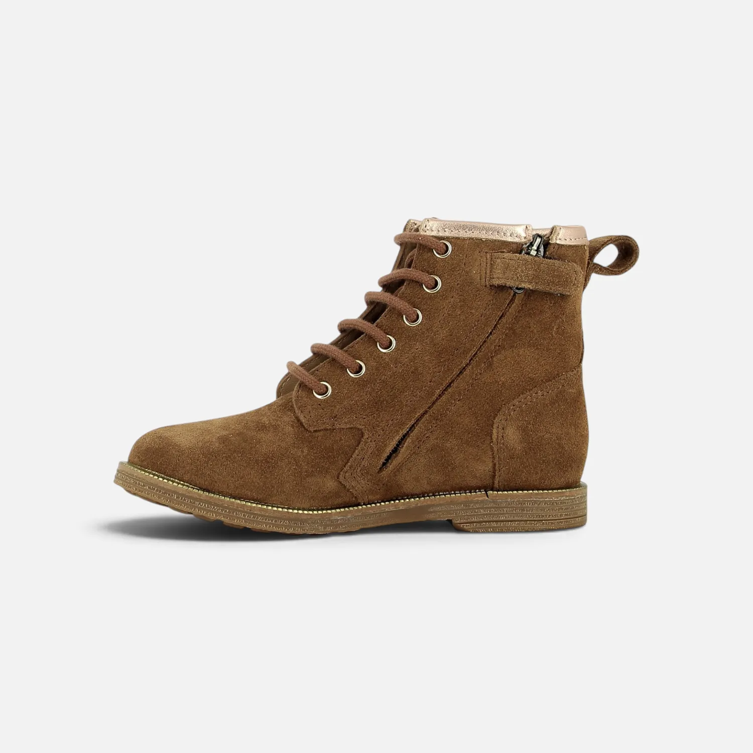 10is Trip Hi Lace SL boots velours cognac