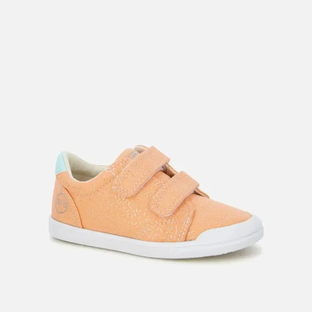 Pom d'Api Ten Fit V2 basket toile orange scratch