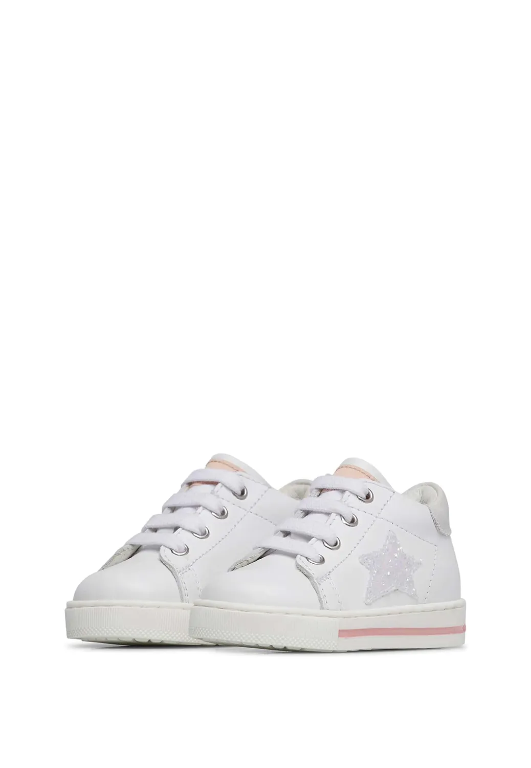 Falcotto Sasha baskets fille cuir étoile