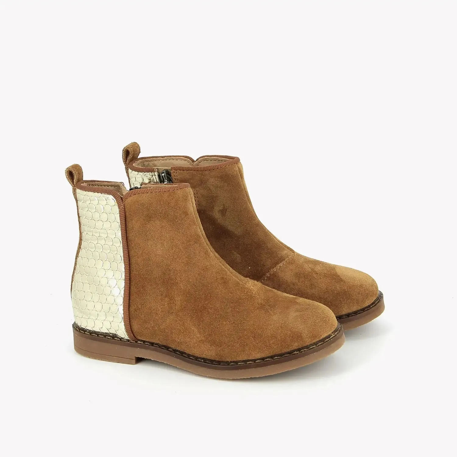 10is Trip Back bottines cuir bi-matière