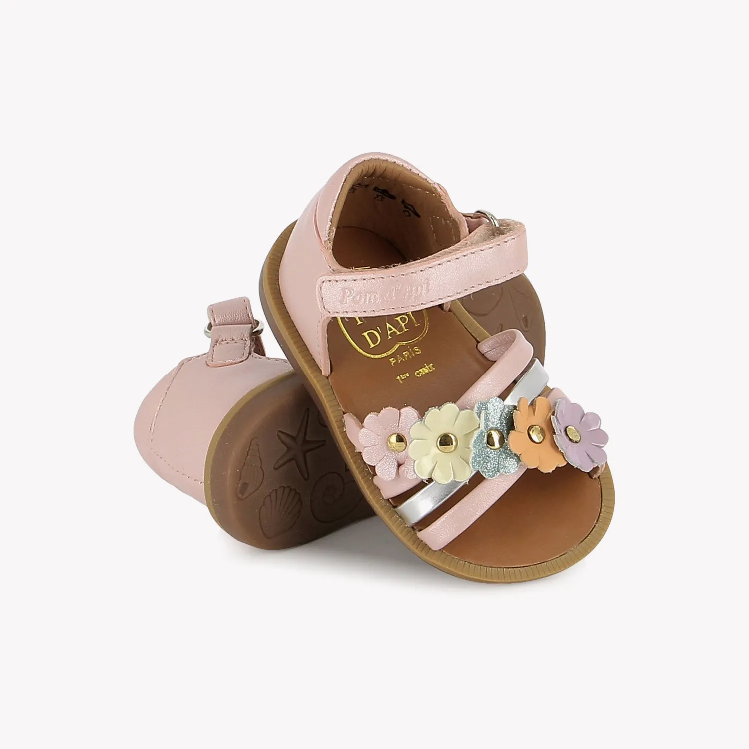 10is Poppy Multi Flo sandales fille premiers pas