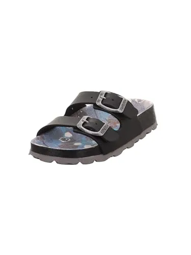 Superfit 0140 Chaussons Garcon Noir cuir synthetique