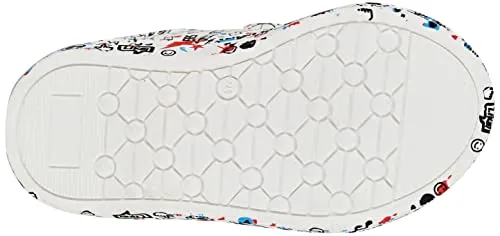 Primigi Lux baskets enfant blanc bleu semelle souple