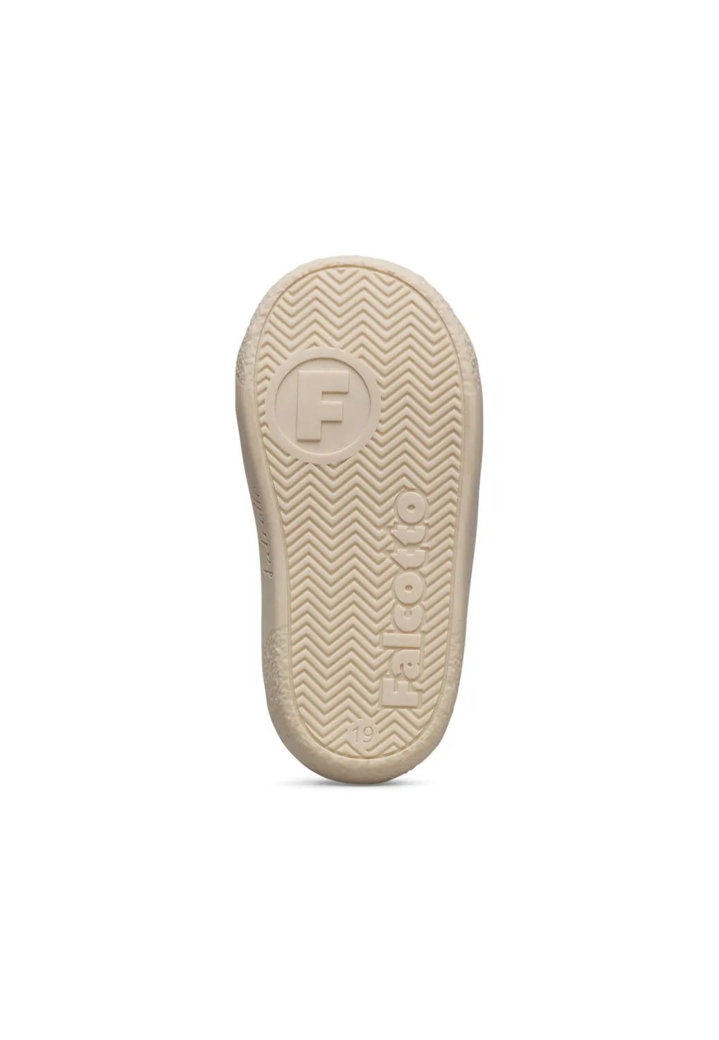 Falcotto baskets enfant cuir daim logo scratch