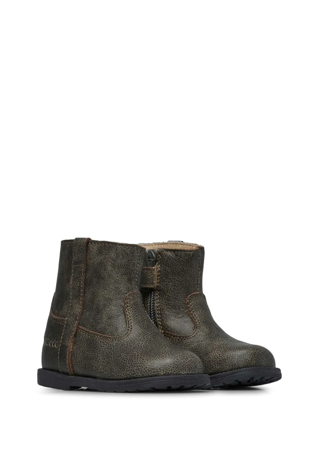 Falcotto Shire bottines cuir enfant lacets