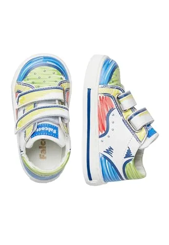 Falcotto FLAURRY VL baskets en cuir Blanc