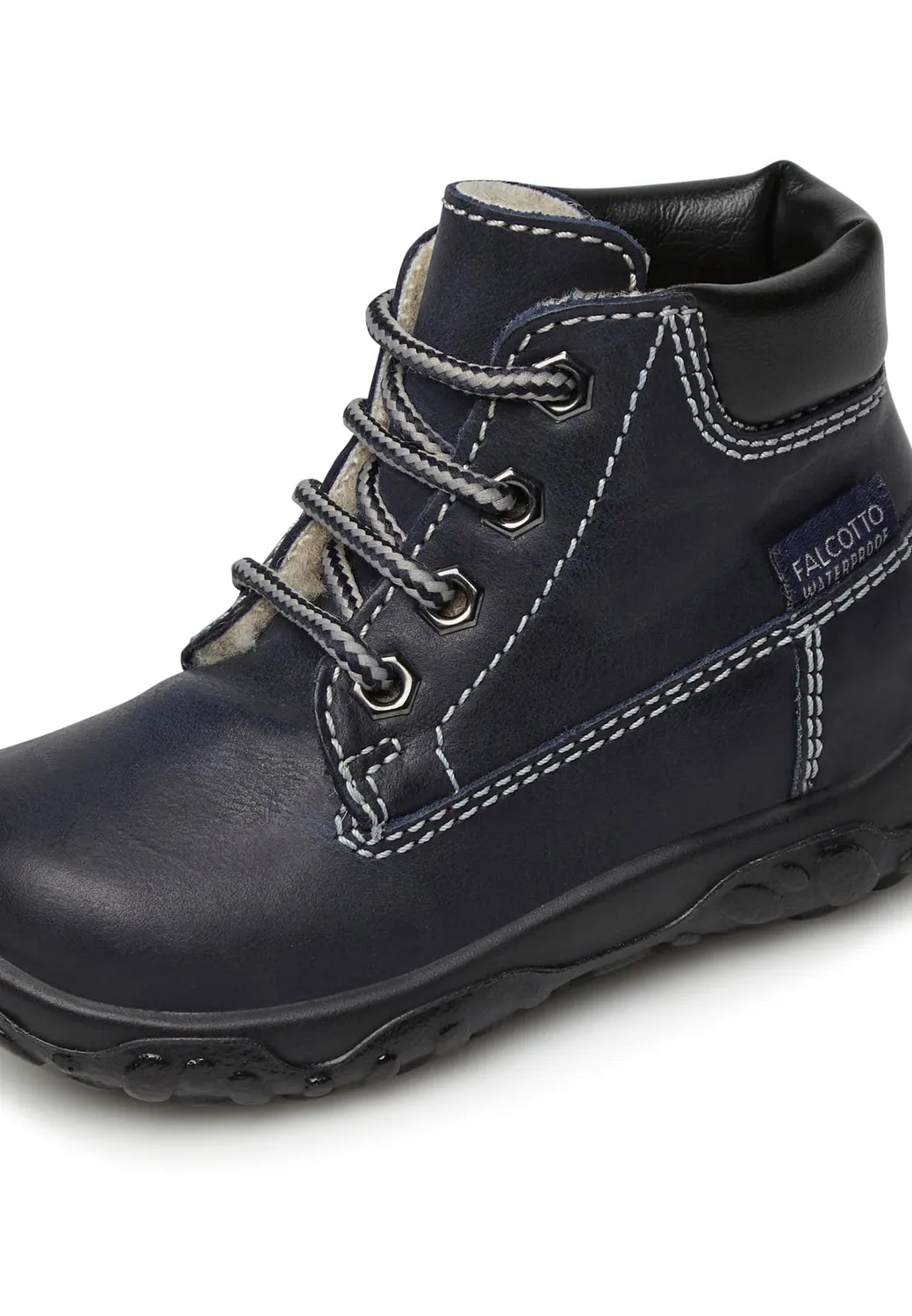 Falcotto Toc WP bottine garçon cuir imperméable