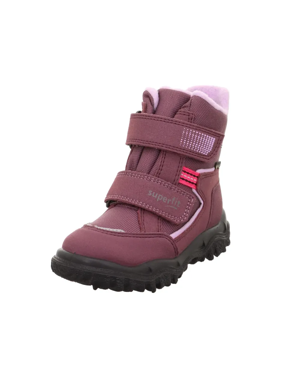 Superfit Husky 5010 Bottines Femme Rouge Violet