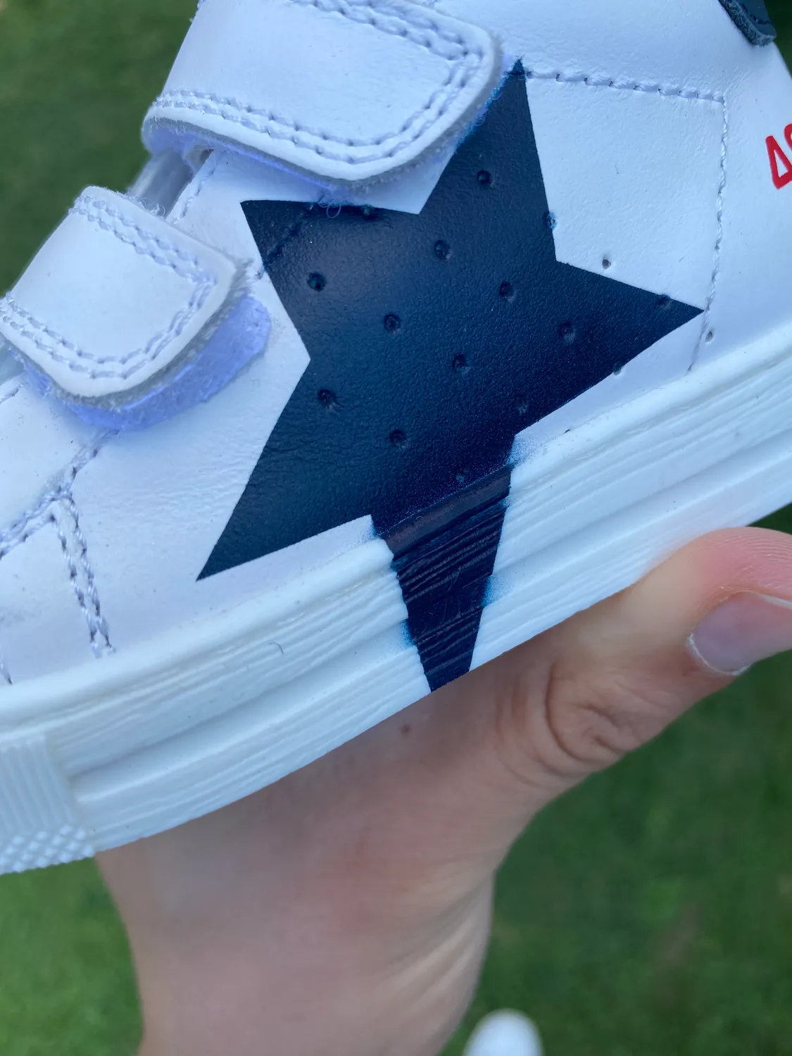 Falcotto Salazar sneakers bébé cuir étoile