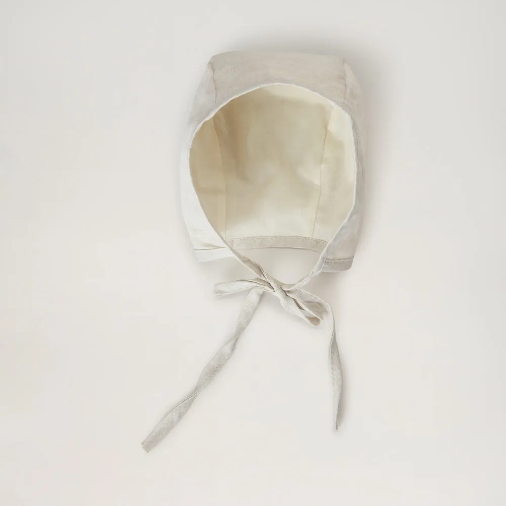 BabyMocs Linen Bonnet bonnet bébé lin coton