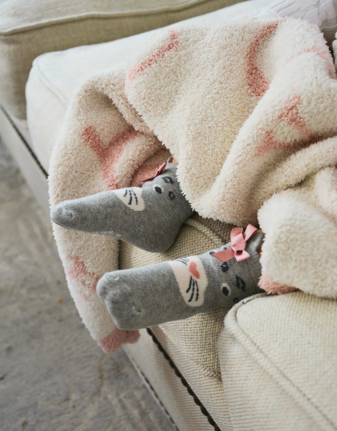 Robeez Cats Rule chaussettes bébé lot de 3 rose