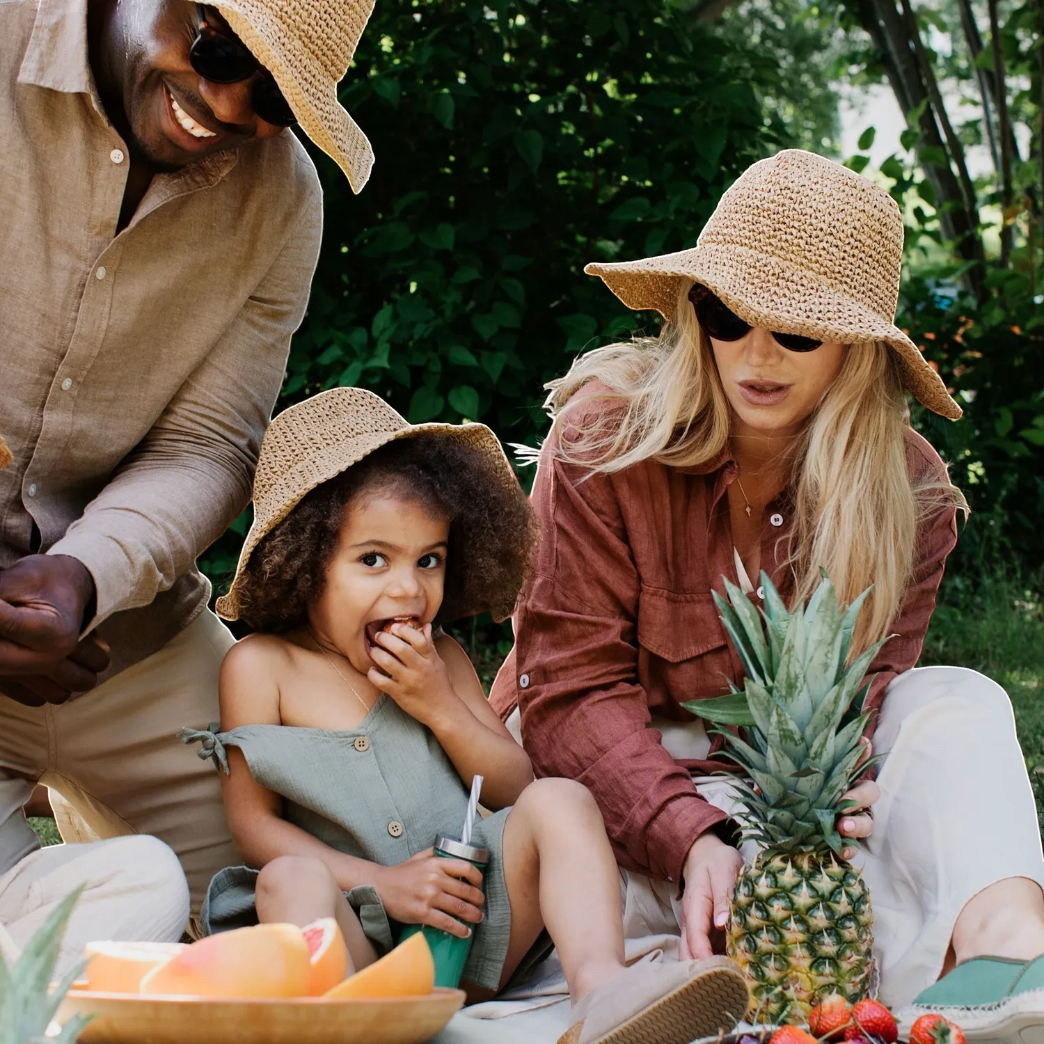 BabyMocs Straw Hat chapeau de paille enfant