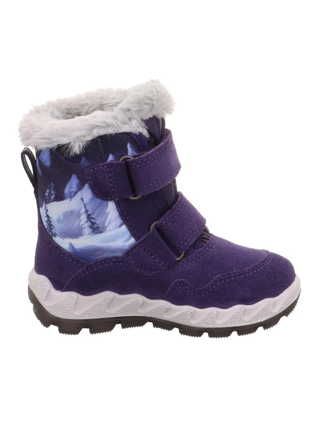 Superfit ICEBIRD bottes d’hiver Violet/Gris 8540 antidérapantes