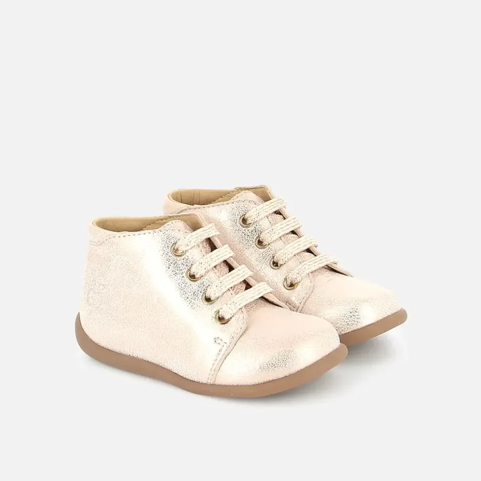 10is Stand-Up Bottine chaussures premiers pas cuir