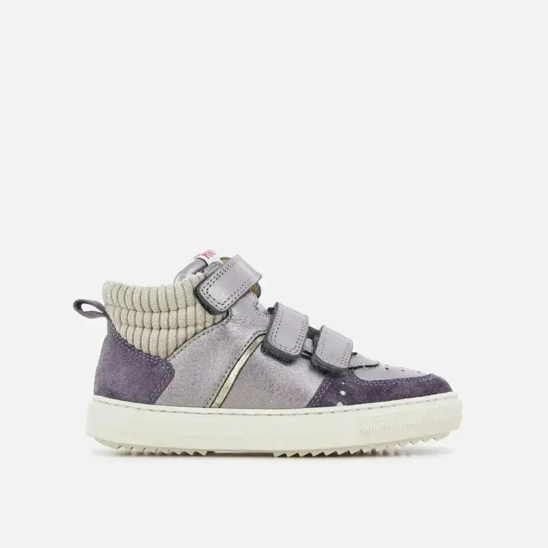 10is Swag Easy Pad baskets fille violet cuir