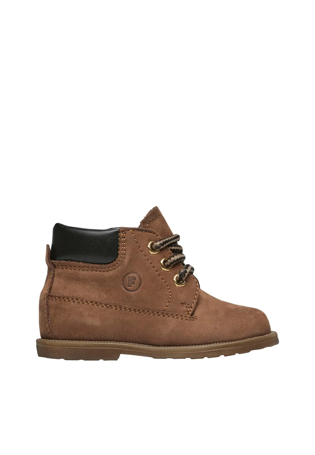 Falcotto Bouquetin bottines garçon nubuck lacets