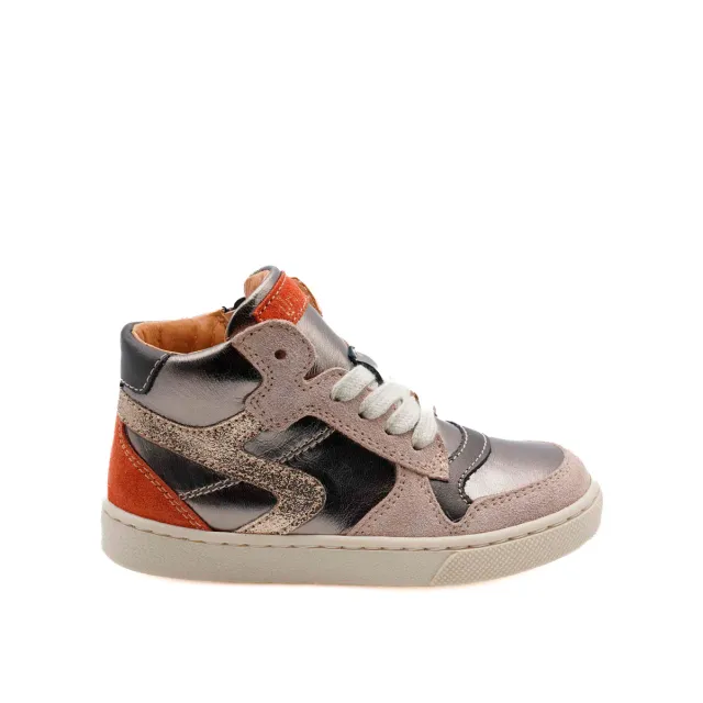 Babybotte Kolette chaussure fille cuir gris