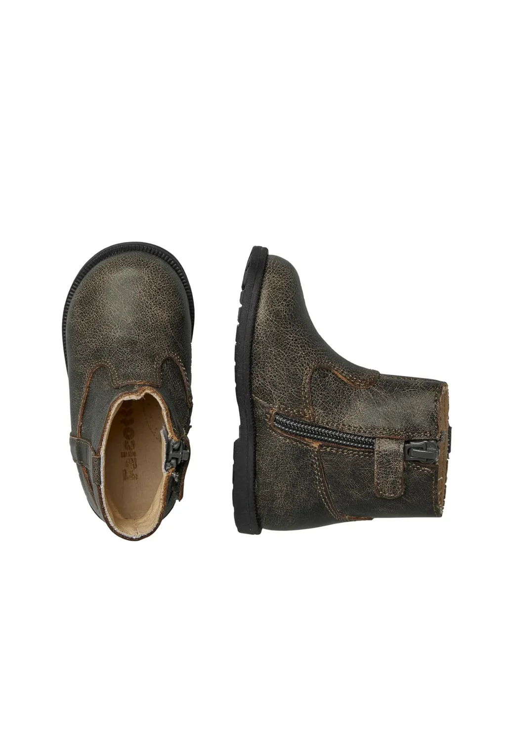 Falcotto Shire bottines cuir enfant lacets