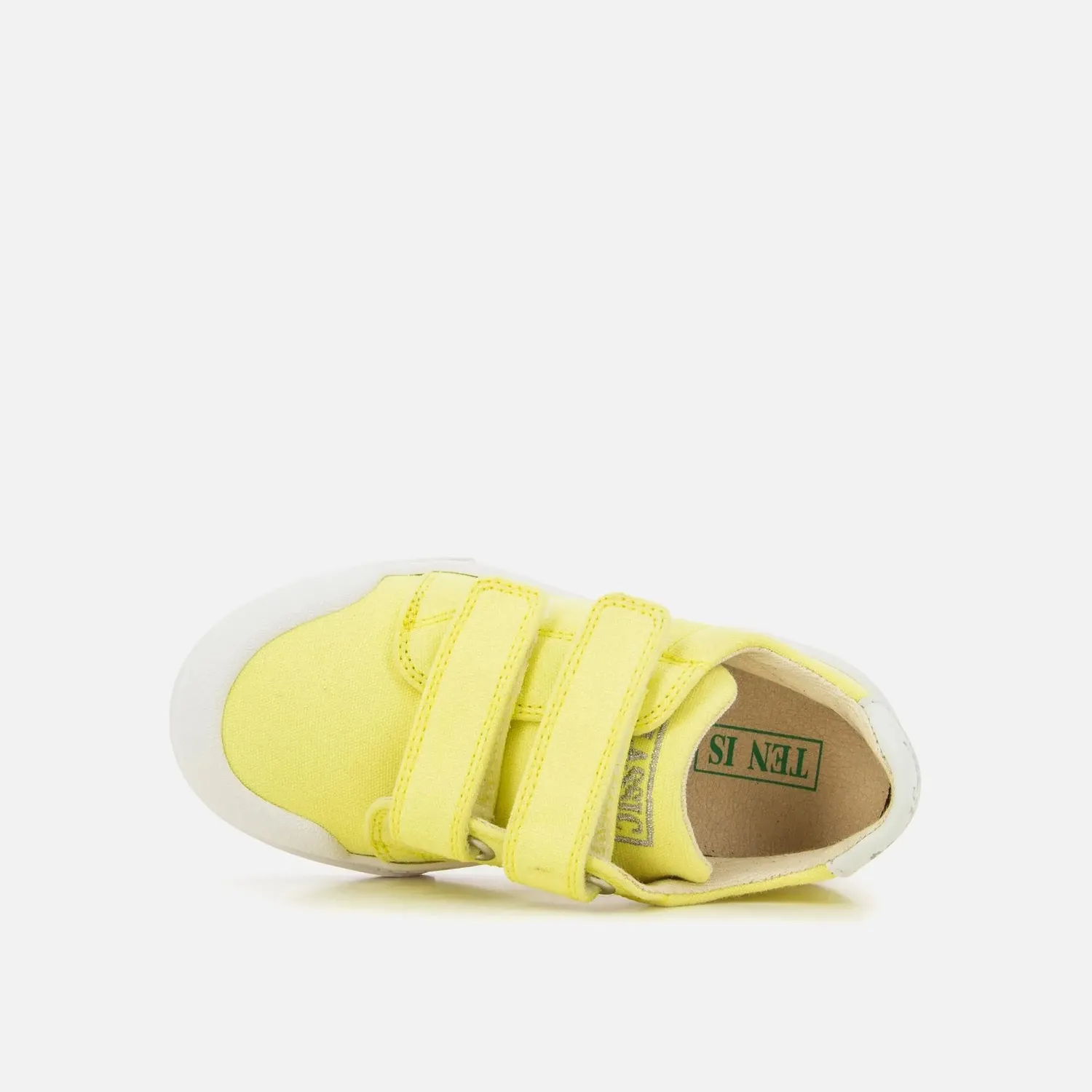 10is Ten V2 W baskets jaune lime toile