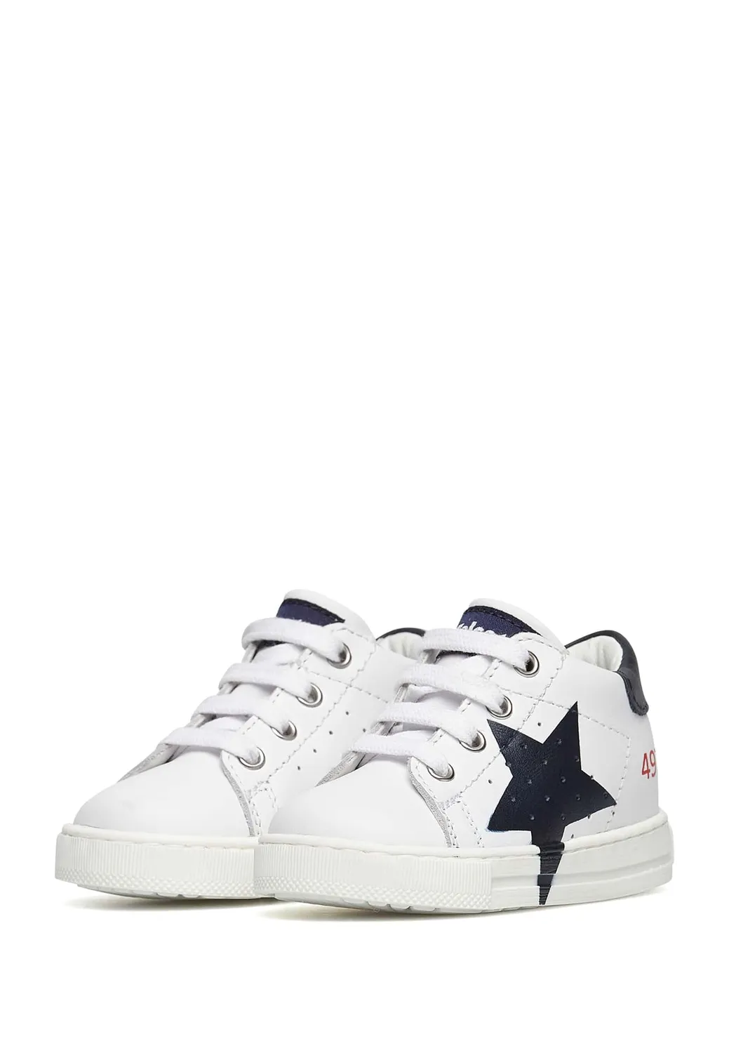 Falcotto Salazar baskets cuir étoile enfant