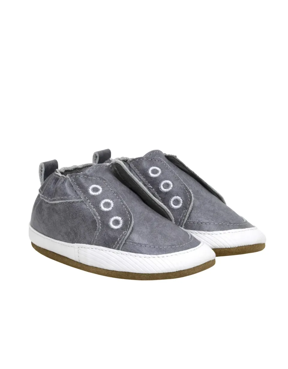 Robeez Soft Soles Stylish Steve chaussons cuir