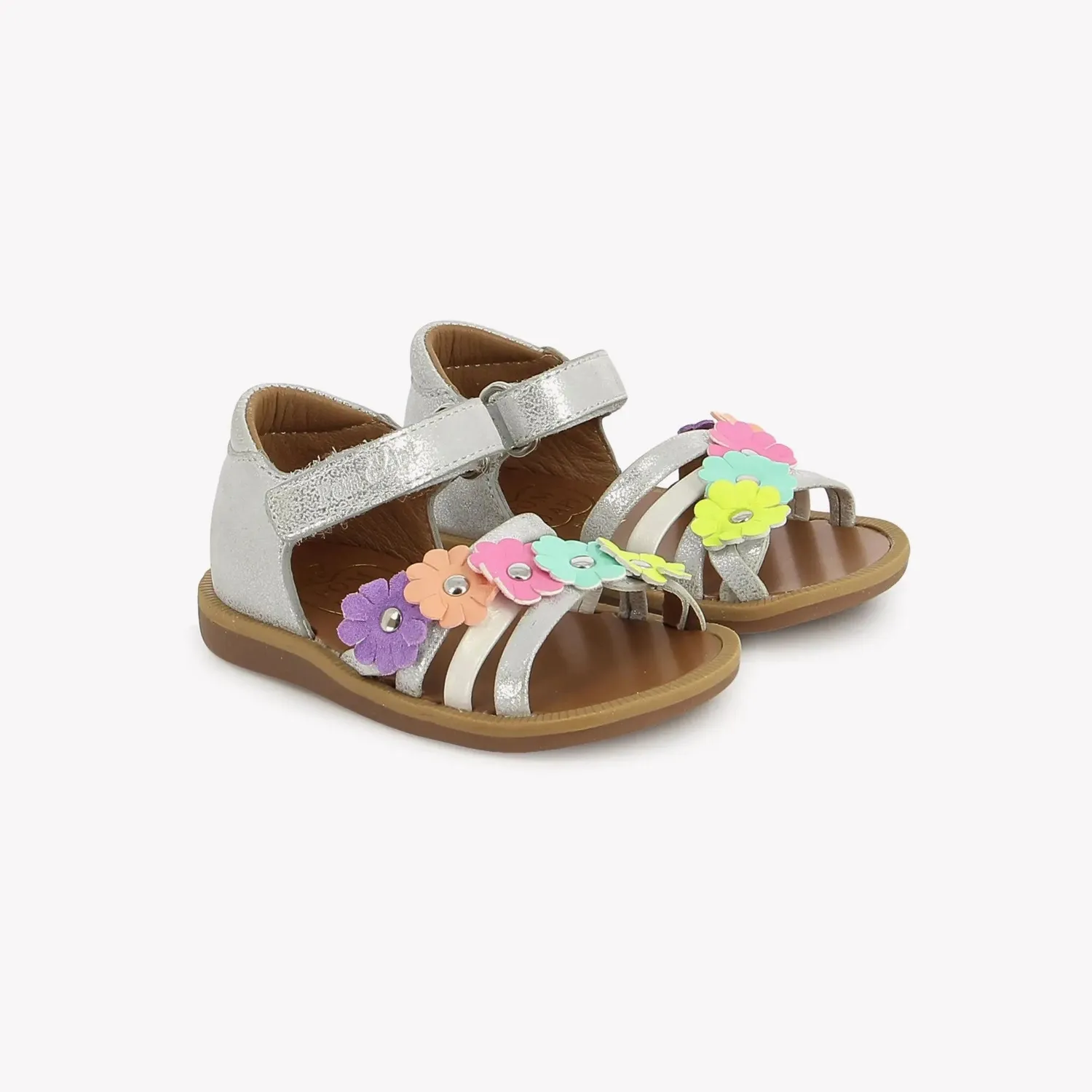 10is Poppy Multi Flo sandales fille premiers pas