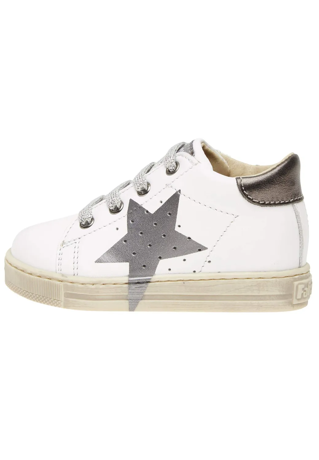 Falcotto Venus baskets bébé cuir souple