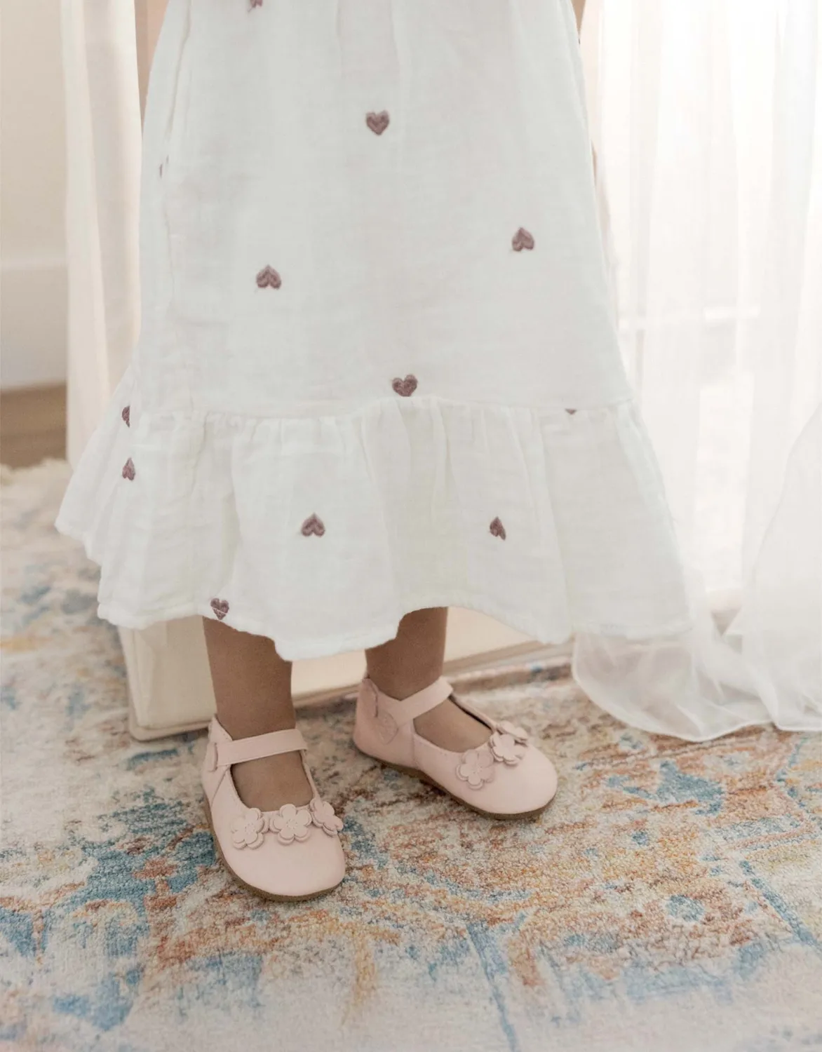 Robeez Soft Soles Brianna chaussons Mary Jane cuir