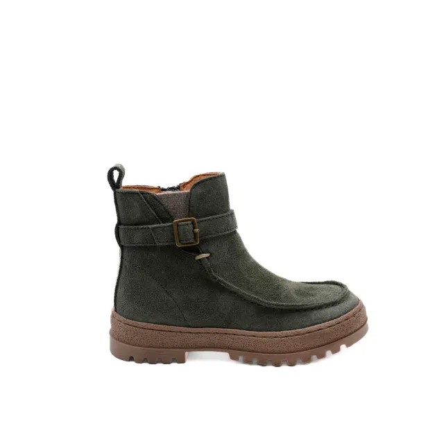 Babybotte Kambrige bottine fille vert cuir