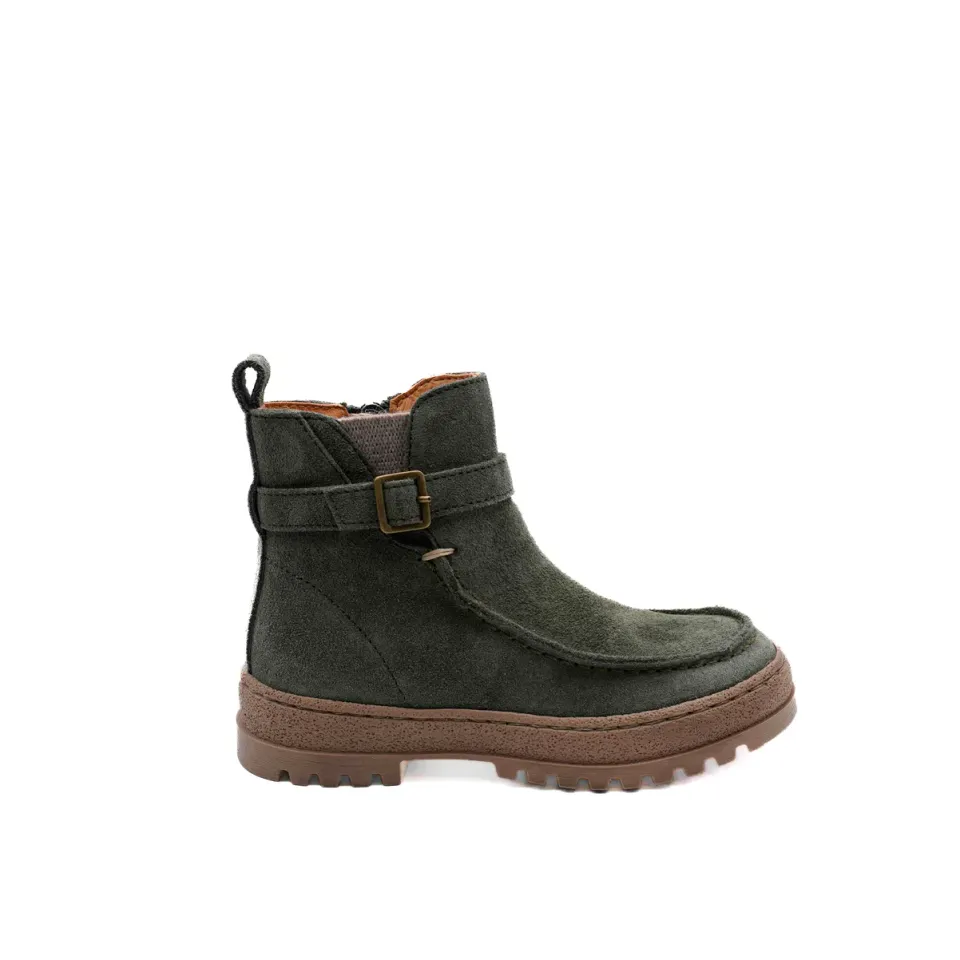 Babybotte Kambrige bottine fille vert cuir